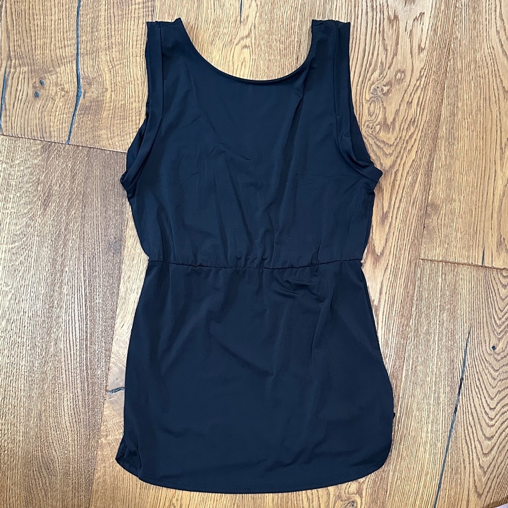 Divided H&M Black Sleeveless Mini Dress